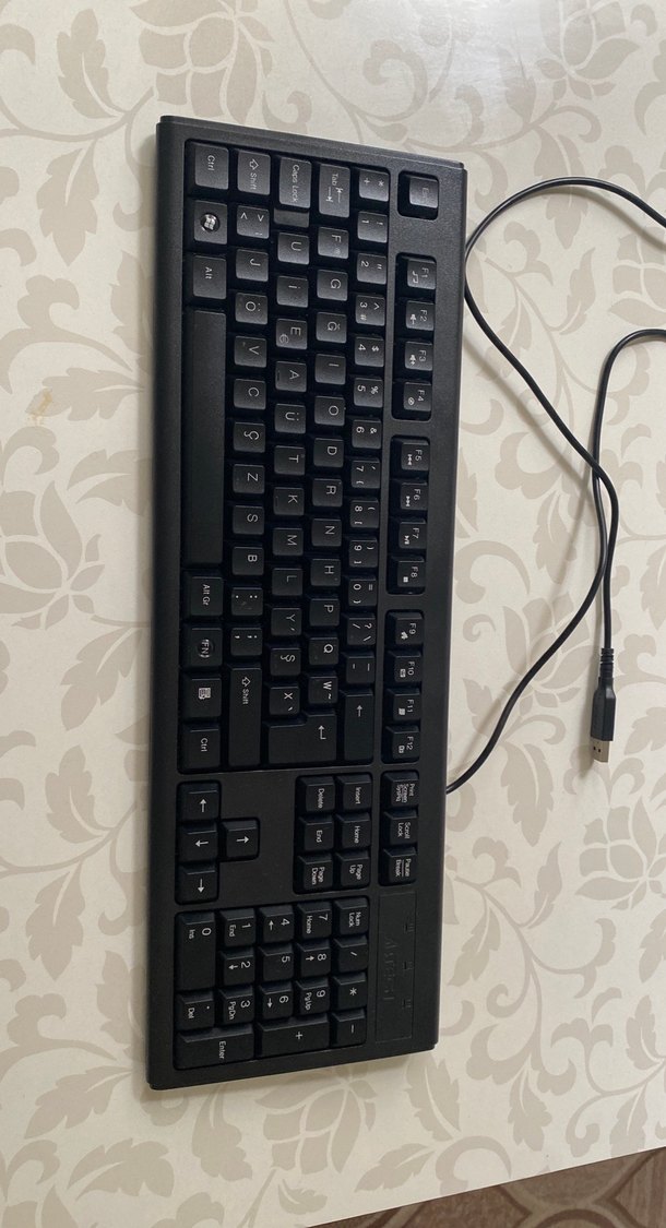 Kablolu Siyah USB Klavye - Görsel 2