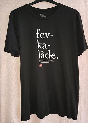 Mavi marka fevkalâde siyah t-shirt