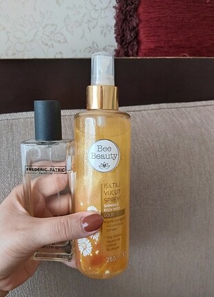 Frederic Patric Parfüm ve Bee Beauty ücut spreyi