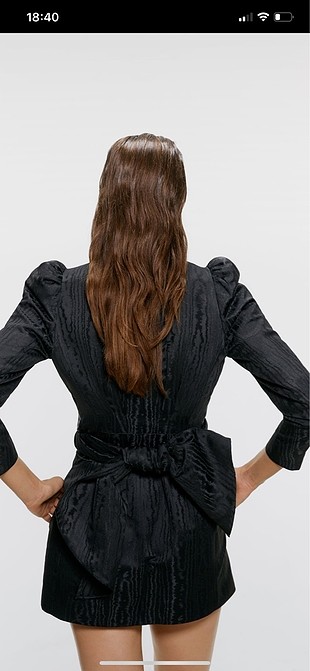 xs Beden Zara elbise