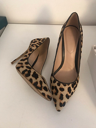 38 Beden Leopar stiletto