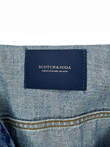 s Beden mavi Renk Scotch & Soda Kot Ceket %70 İndirimli.