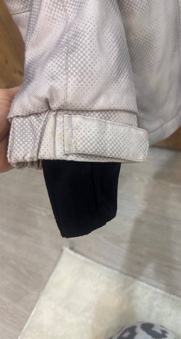 Kız Çocuk Gri Fermuarlı Ceket - Görsel 4