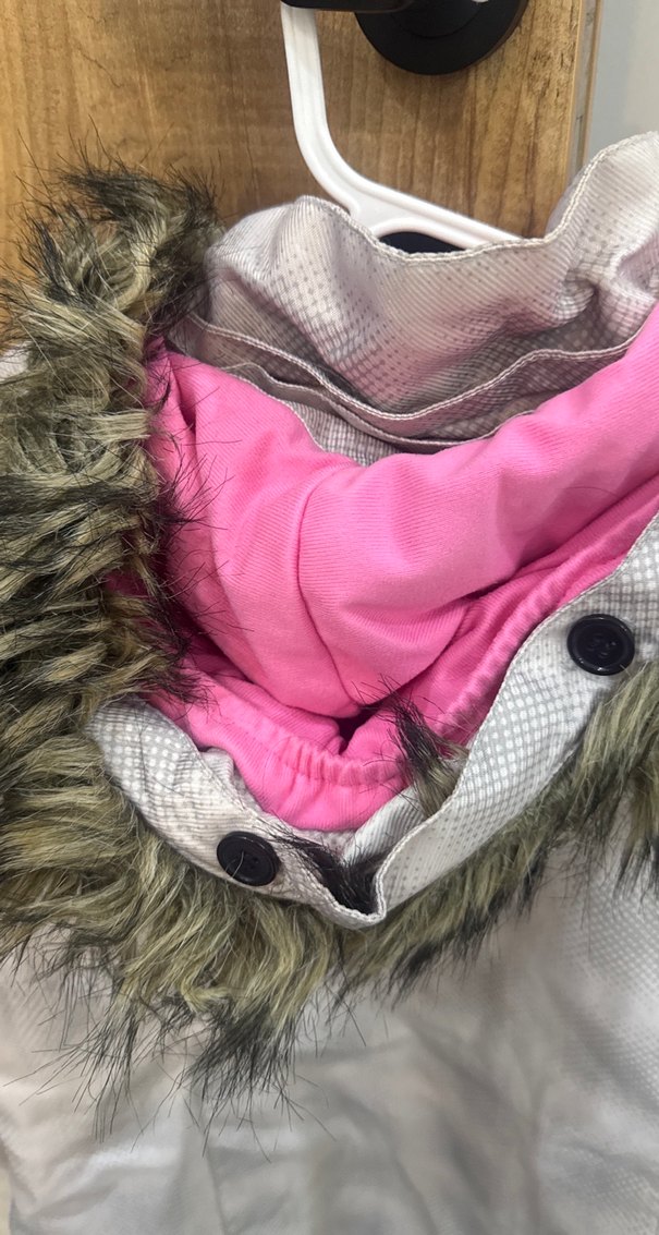 Kız Çocuk Gri Fermuarlı Ceket - Görsel 3