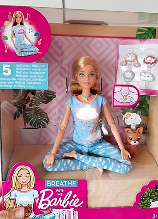 Barbie Nefes Egzersizi Bebeği 
