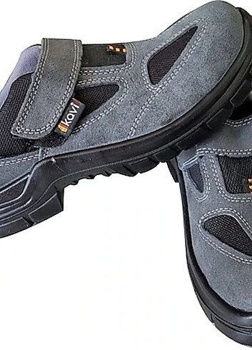 Adidas Kavi Süet Iş Güvenlik Ayakkabısı Çelik Burunlu Cırtlı 41-42-43-