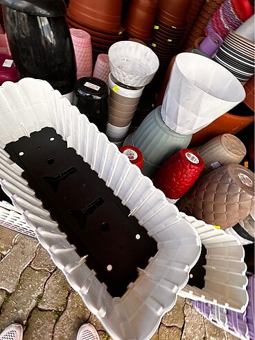  Beden 40 cm bambu saksı
