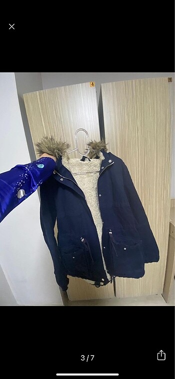 H&M Hm kadın astarlı mont