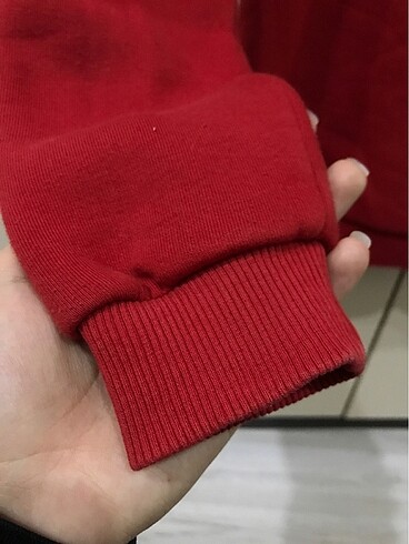 m Beden kırmızı Renk Sweatshirt