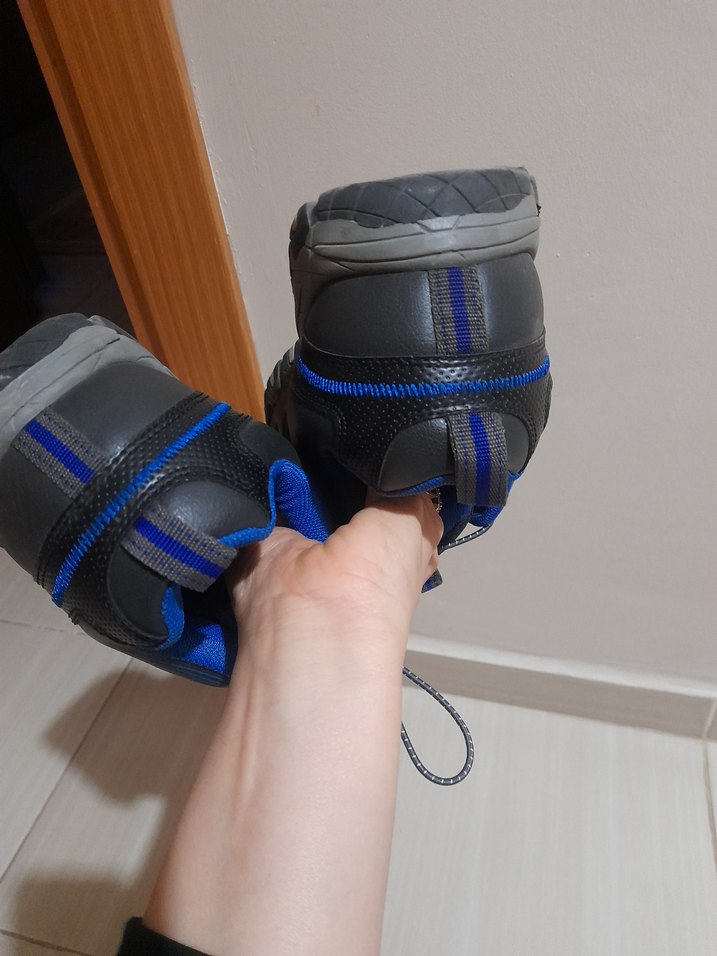 Lacivert Bağcıklı Outdoor Erkek Ayakkabı - Görsel 5