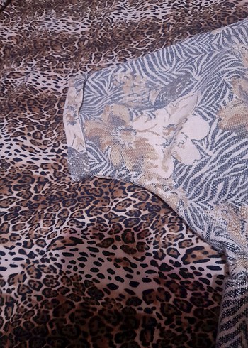 Gri Bohem Mini Kadın Elbise - Görsel 5