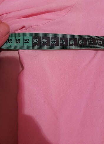 xl Beden Xl boncuklu pembe gömlek