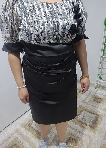 xl Beden siyah Renk Elbise