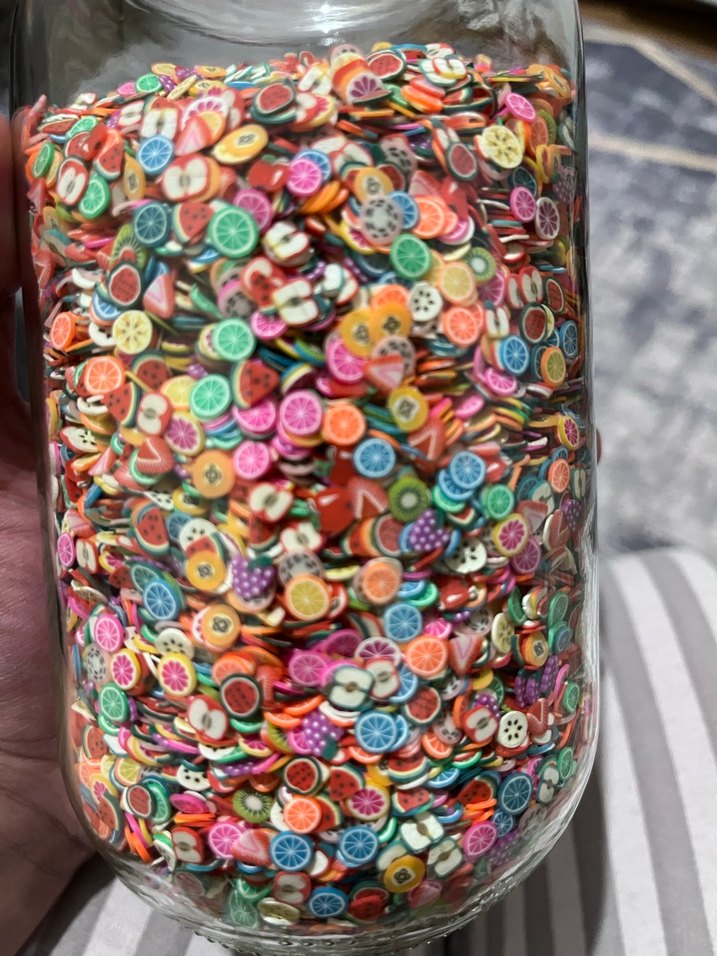 Renkli Meyve Desenli Tırnak Süsleri - Görsel 2