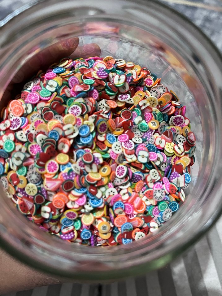 Renkli Meyve Desenli Tırnak Süsleri - Görsel 3