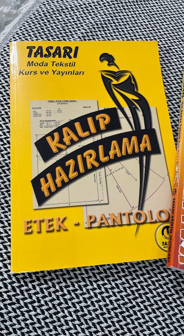 Moda Tekstil Kalıp Hazırlama Kitapları - Görsel 2