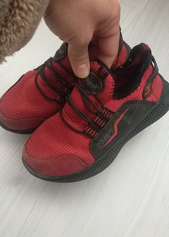 Kırmızı Bağcıklı Spor Erkek Sneaker - Görsel 3