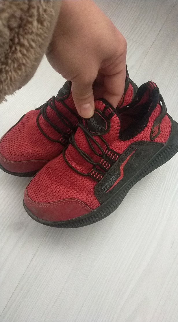 Kırmızı Bağcıklı Spor Erkek Sneaker - Görsel 3