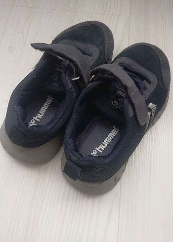 lacivert Bağcıklı Cırtlı Erkek Çocuk Spor Ayakkabı - Görsel 2