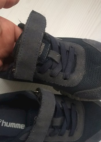 lacivert Bağcıklı Cırtlı Erkek Çocuk Spor Ayakkabı - Görsel 4