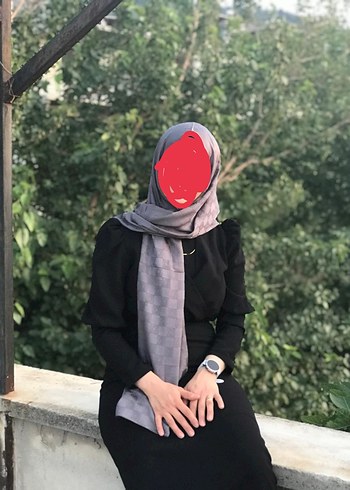 siyah elbise - Görsel 3