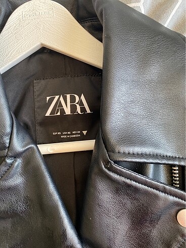 Zara ZARA DERİ CEKET