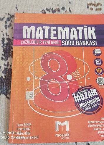 Mozaik matematik 8.sinif 