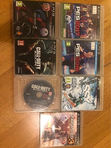 PS3 orijinal oyunları