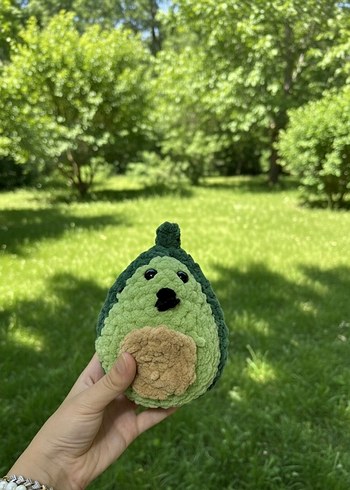 Renkli Yeşil Avokado Peluş Oyuncak