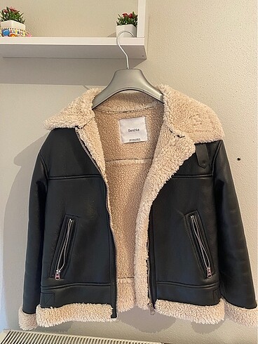 Bershka içi yünlü ceket