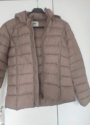 Şapkası çıkabilen koton mont