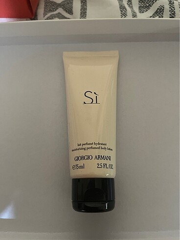 Armani si body lotion