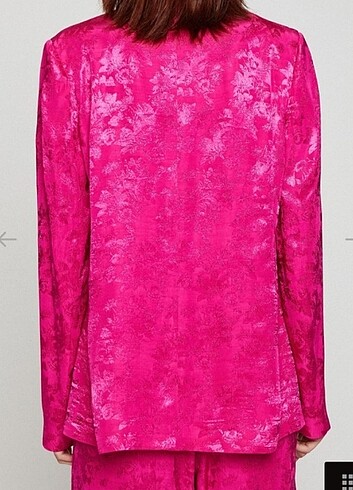 s Beden pembe Renk Koton blazer ceket