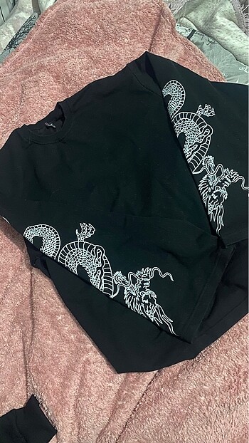 m Beden siyah Renk oversize sweatshirt