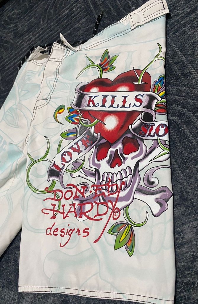 Ed hardy şort - Görsel 3