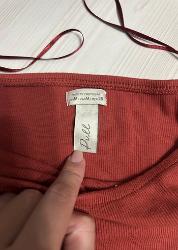 xs Beden Pull and bear crop