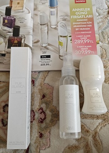 Avon Pur Blanca Kadın Parfüm ve Roll-On