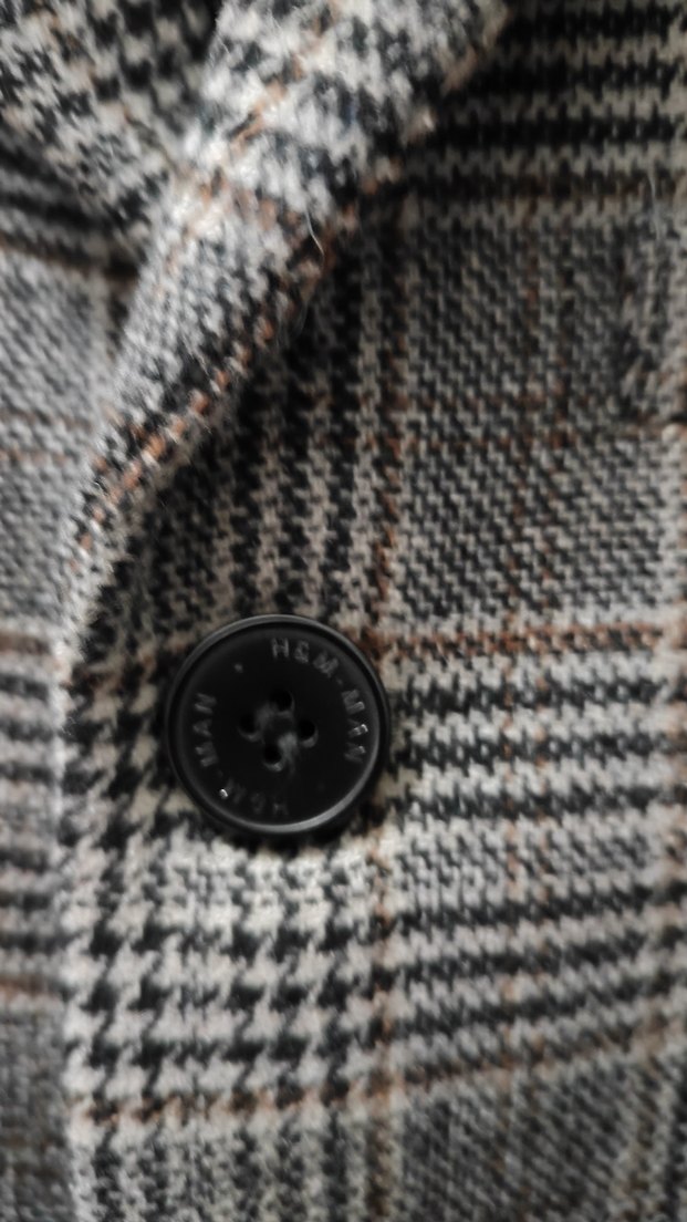 h&m premium kaşe kaban mont - Görsel 2