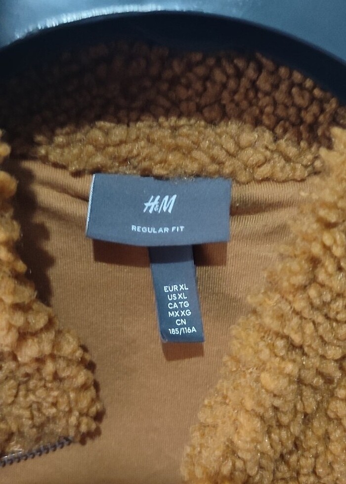 Hm peluş sıcacık kalın mont - Görsel 4