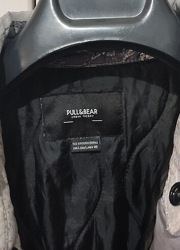 Pull and bear sıradışı ceket - Görsel 4