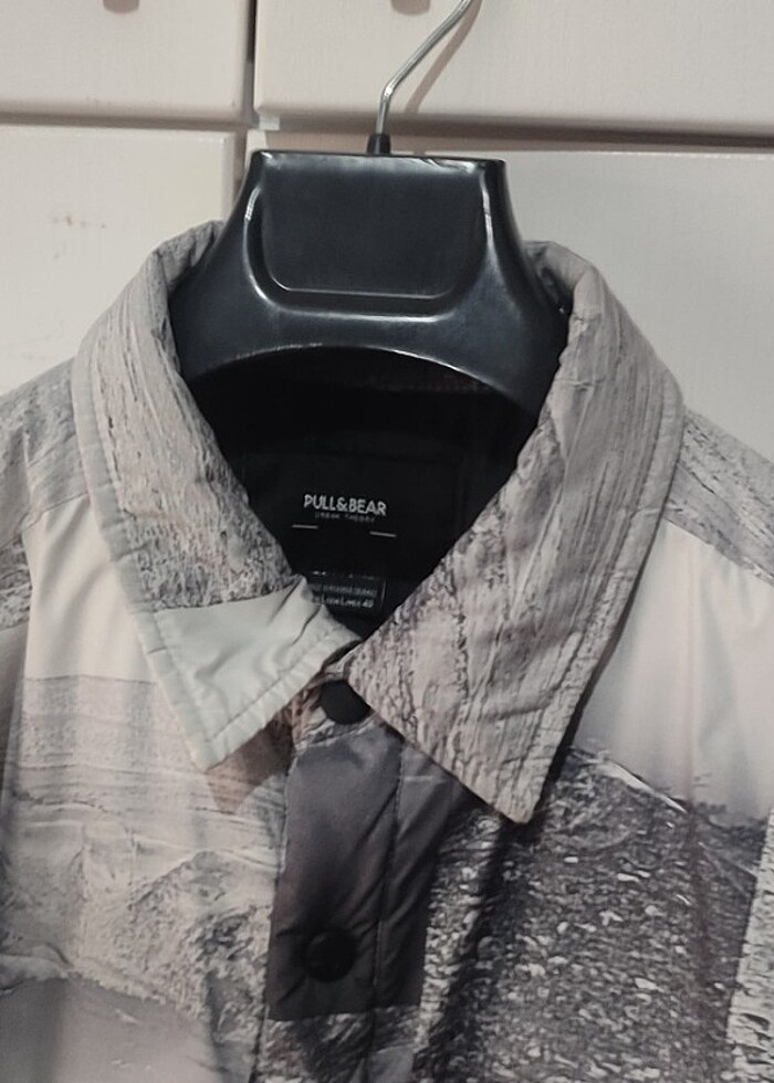 Pull and bear sıradışı ceket - Görsel 5