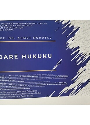 İdare Hukuku Hocasından Ders Notları Altın Seri