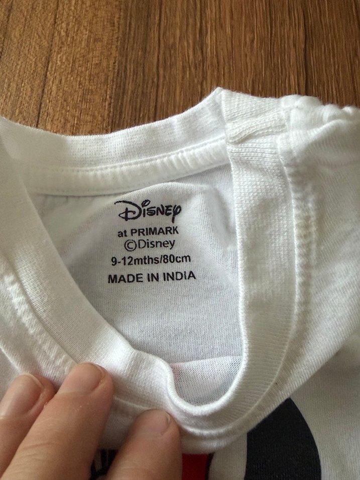 Primary Disney Kız Çocuk Minnie Mouse Tişört 9-12ay bebek - Görsel 2