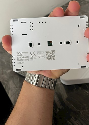 E.C.A Beyaz Dijital Termostat ve Sensör Seti - Görsel 3