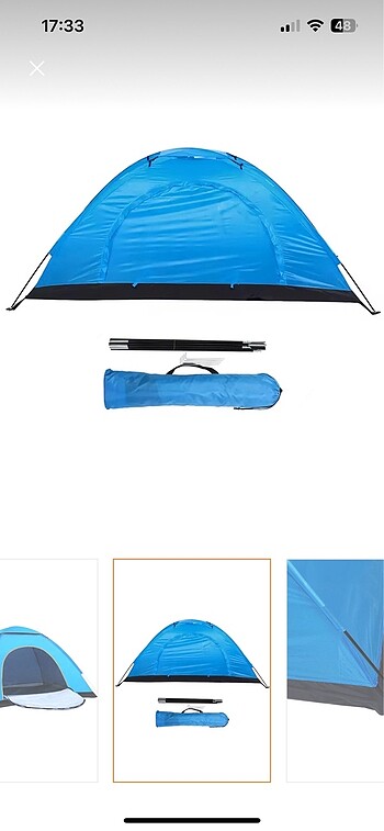 Beden Kamp çadırı