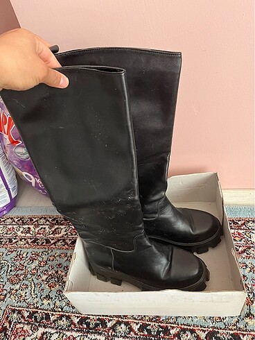 Zara Siyah çizme