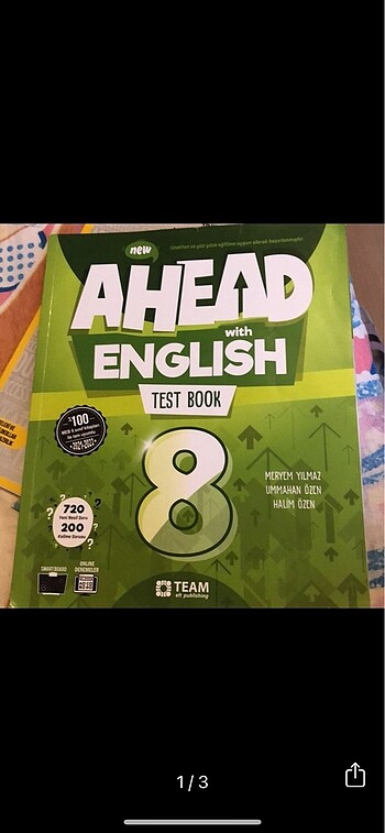 Ahead english test book 8. Sınıf