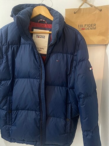 Tommy hilfiger kaz tüyü mont