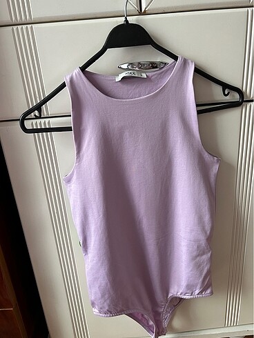 Halter yaka lila body