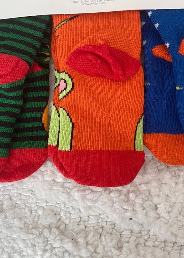 Civil bebek çorap - Görsel 2